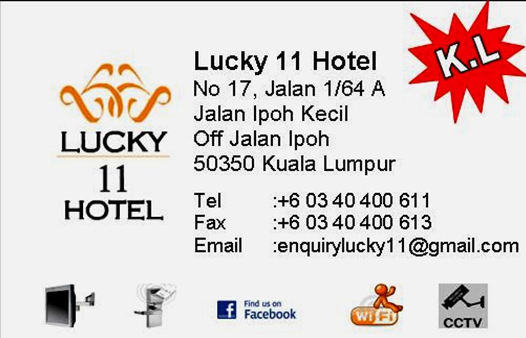 Lucky 11 Hotel Куала-Лумпур Екстер'єр фото
